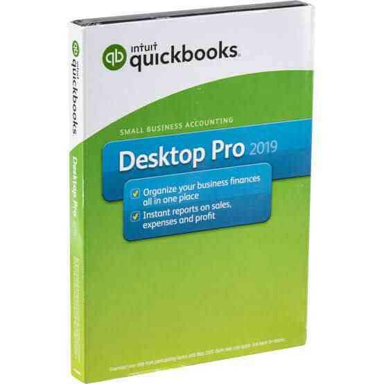 Quickbooks 2019 Pro (Desktop Version).