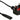 UK 3 Pin To Figure 8 Power Cable 2 Core 0.75mm2 Flat Black