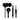 Volkano Alloy Series Earphones with Mic - Solid Black by Volkano